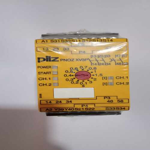 询价~皮尔兹安全继电器 pnoz xv3p