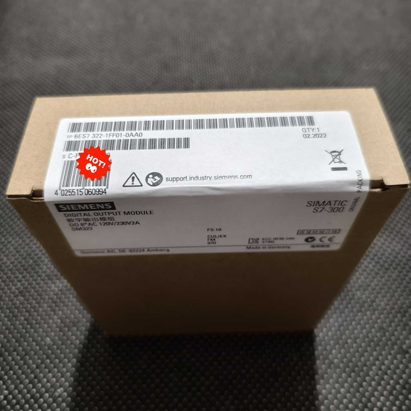 【请询价】6ES7322-1FF01-0AA0