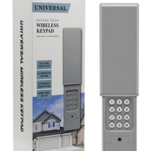 390mhz车库门密码 300 键盘适用于车库门开启器315Mhz