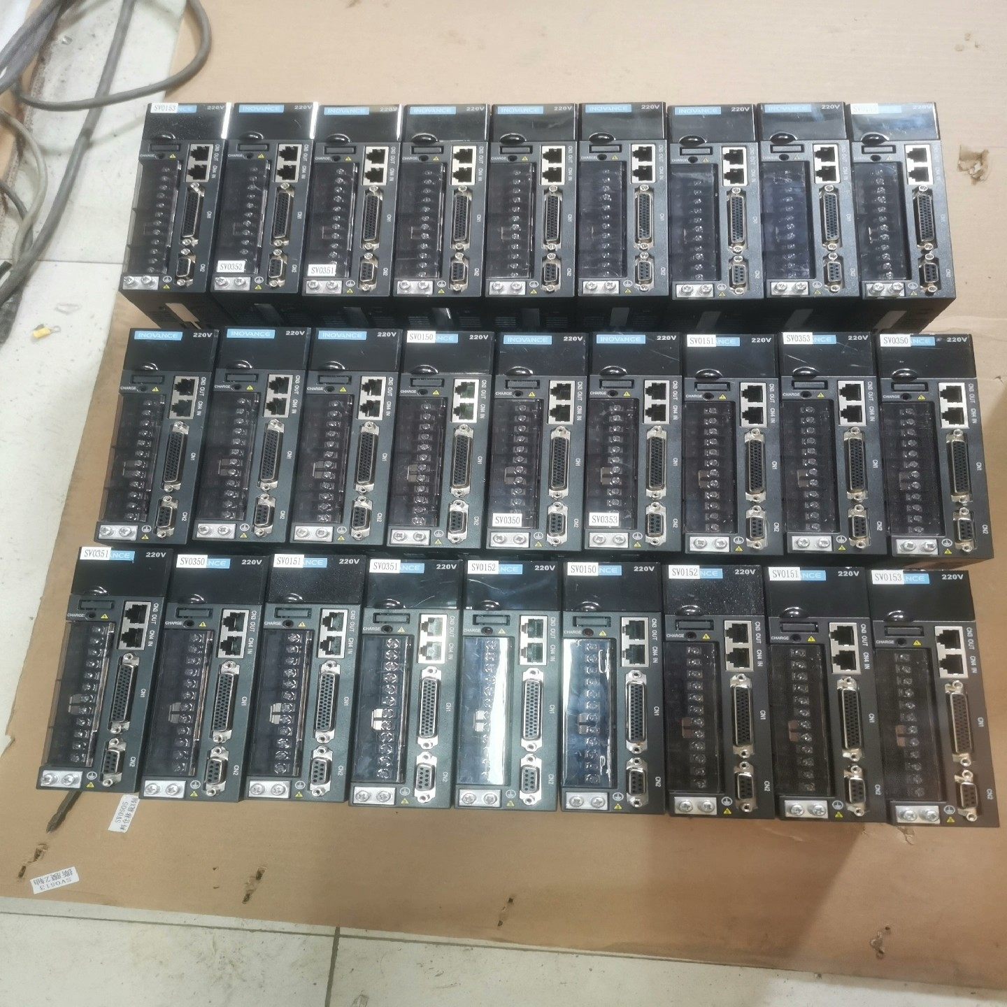 汇川伺服驱动器SV510NS5R5I【落红设备】