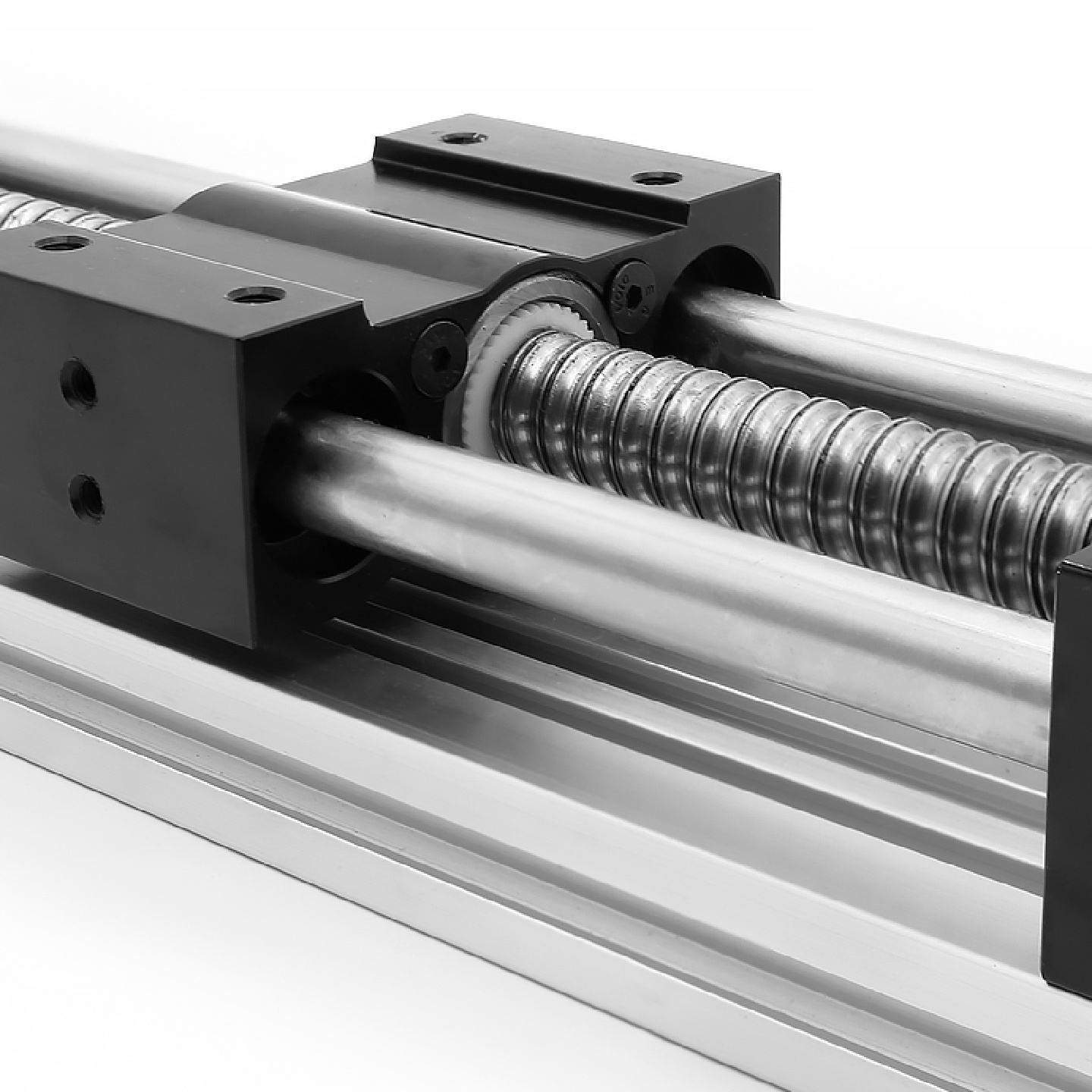 GGP双光轴直线滑台模组滚珠丝杠步进电机套装十字电动升降工作台