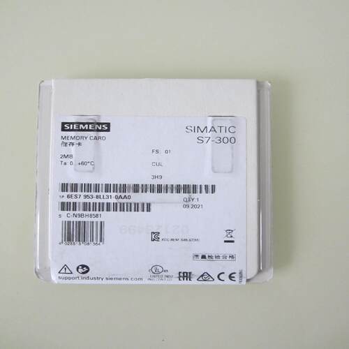 6ES7953-8LL31，MMC储存卡，2M，询价