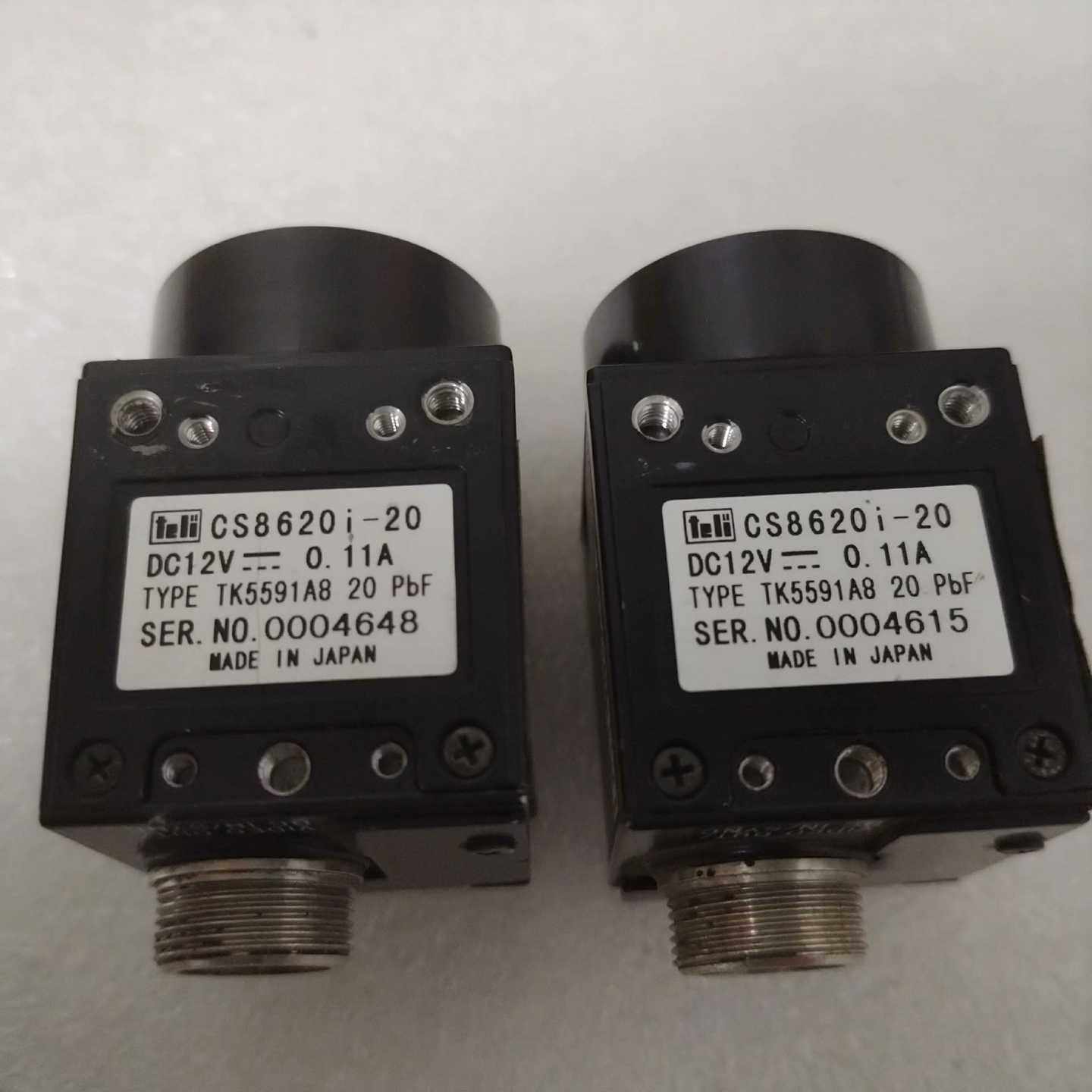 CS8620i-20拆机泰力工业相机，螺丝口，功能正常，成色一议价