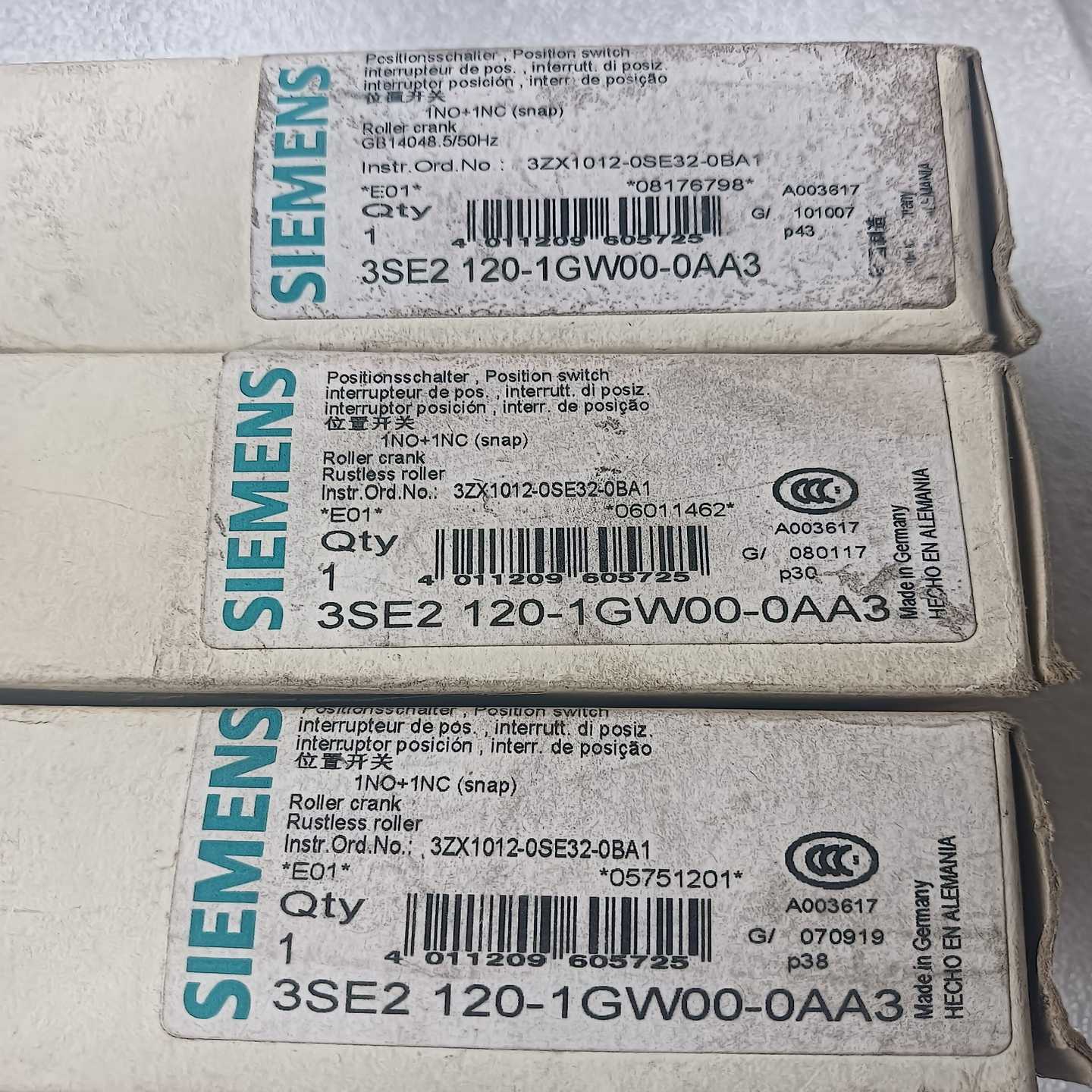 询价~行程 3SE2120-1GW00-0AA3