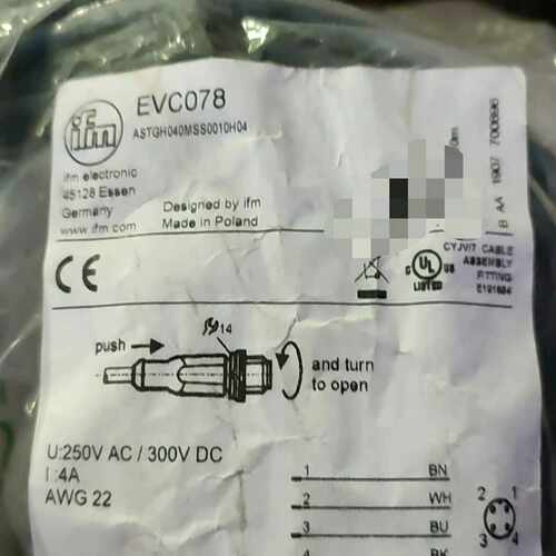 ifm易福门EVC078，询价