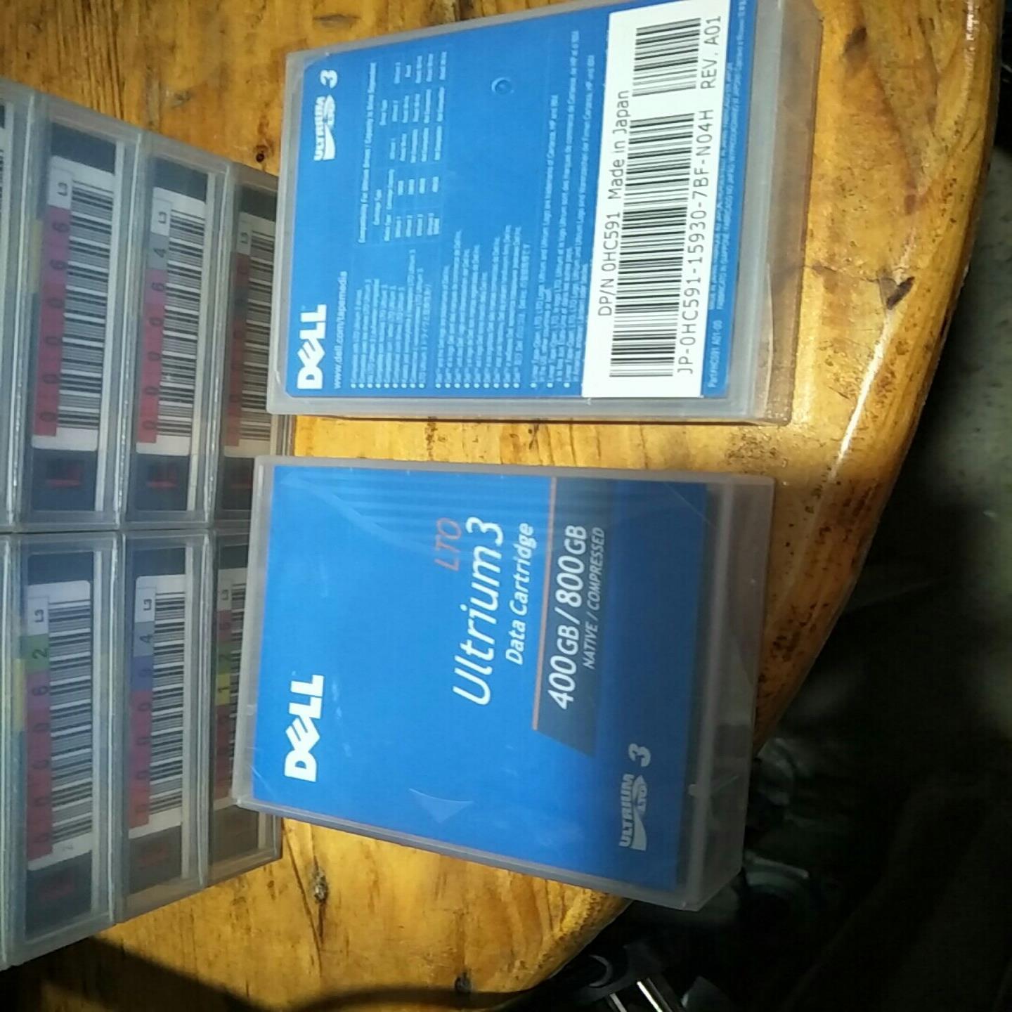 DELL戴尔 LTO3 Ultrium 3 据磁带 40，议价