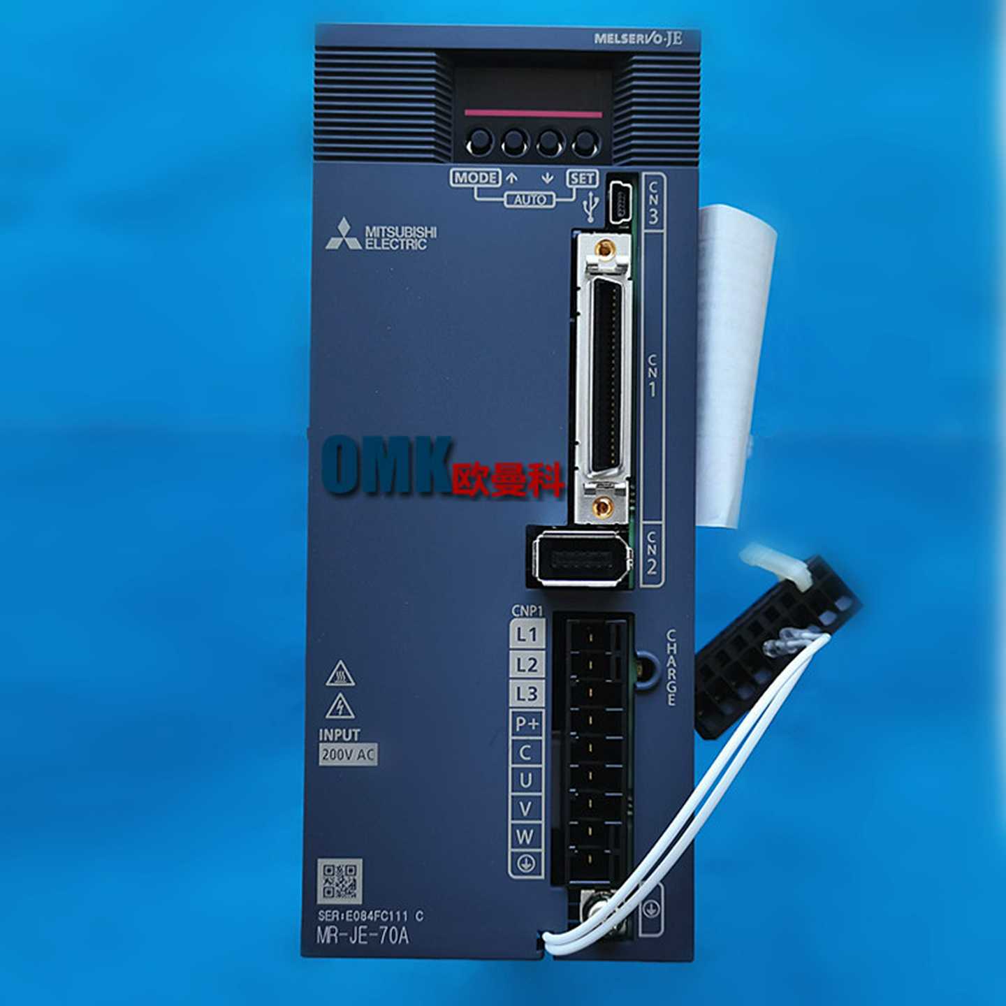 直销三菱伺服驱动器MR-JE-70AMR-JE-70B伺服电机400wW现货