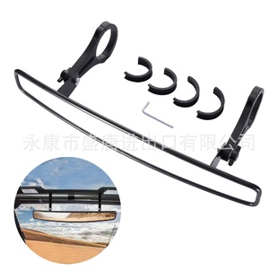 GOOFIT15 夹橡胶垫圈更换UTV 宽后视中心镜凸面设计 带2