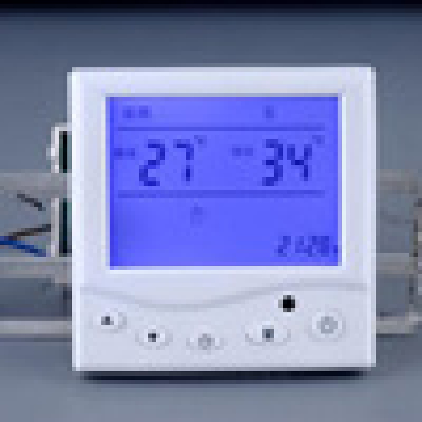 供应WSK-9E25A带背光手动开/关控制室内温度设定并显示周编程