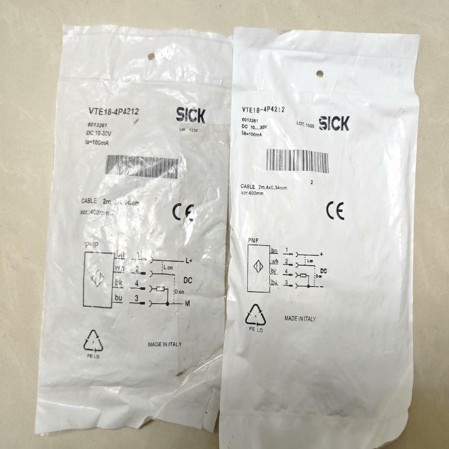 德国SICK西克VTE18-4P4212漫反射光电传询价