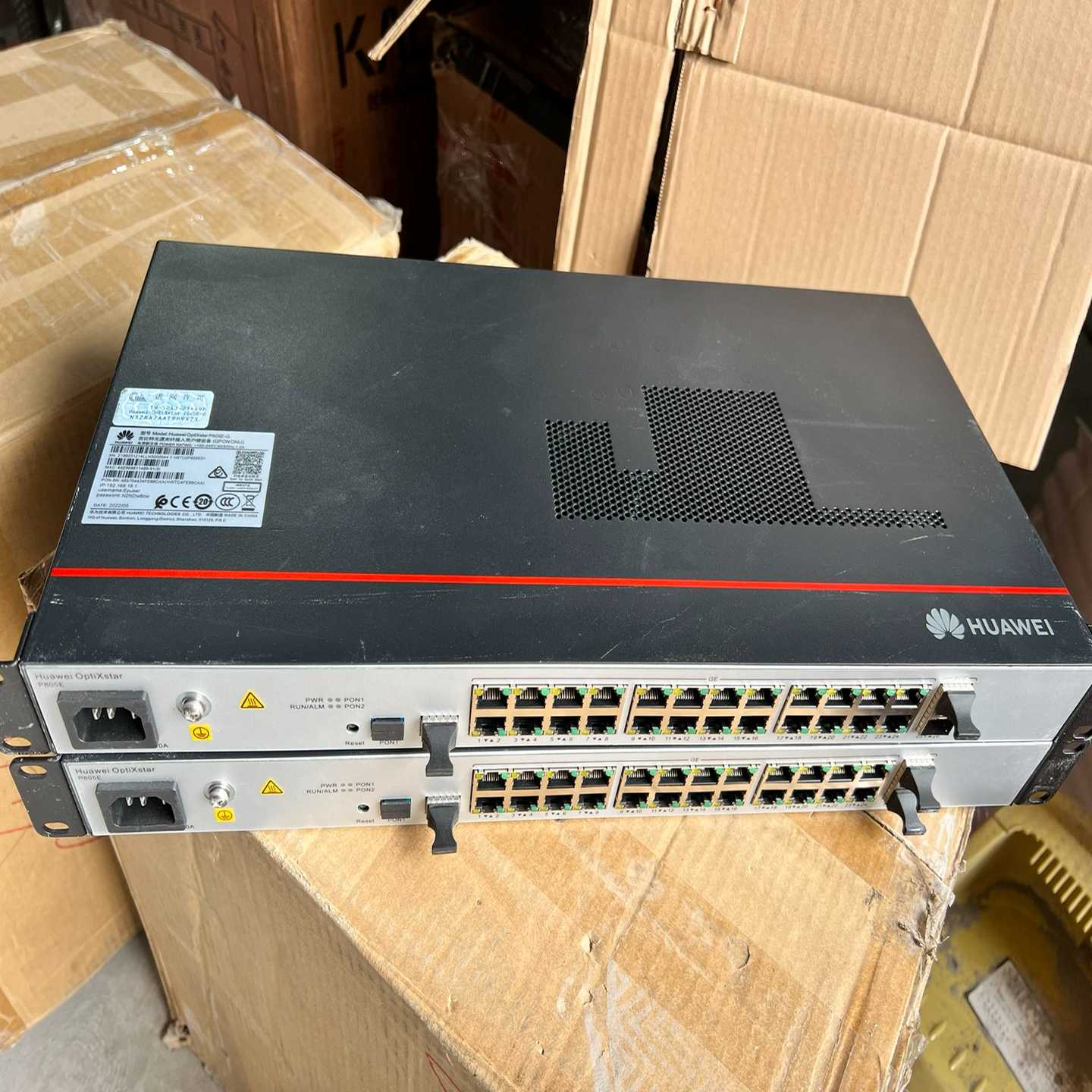 询~MA5680T。OLT板卡GPFD h805版本10张满配C