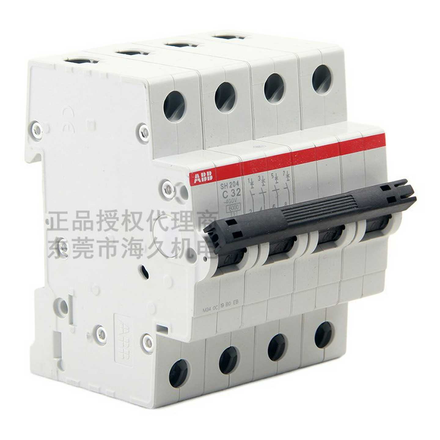 ABB低压开关SH200系列交流断路器bSH204-D8;2CDS214001R0081