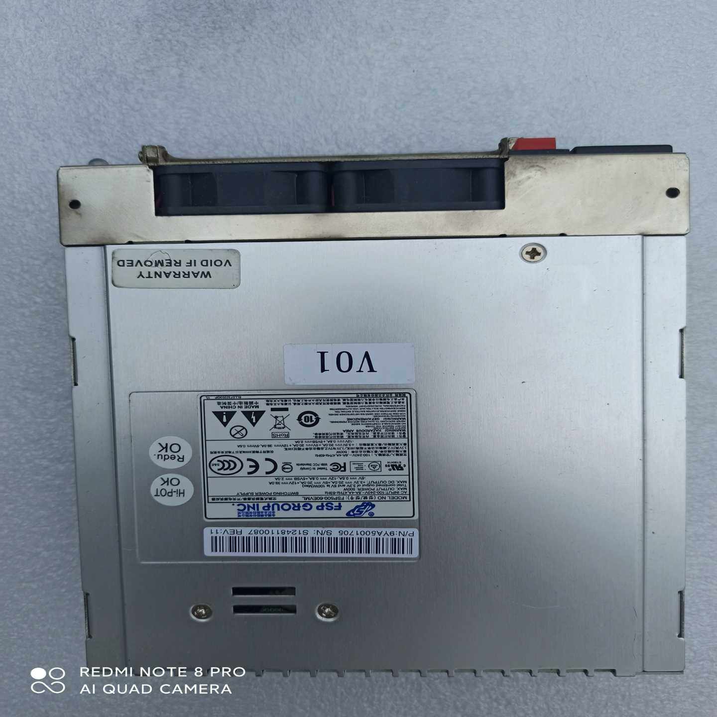 原装全汉FSP500-60EVML 500W服务器冗余电源一议价商品