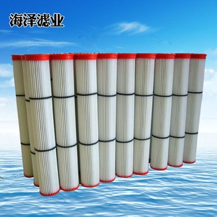 水泥仓顶除尘器滤芯搅拌站除尘滤芯混凝土站商砼站滤筒 振动式