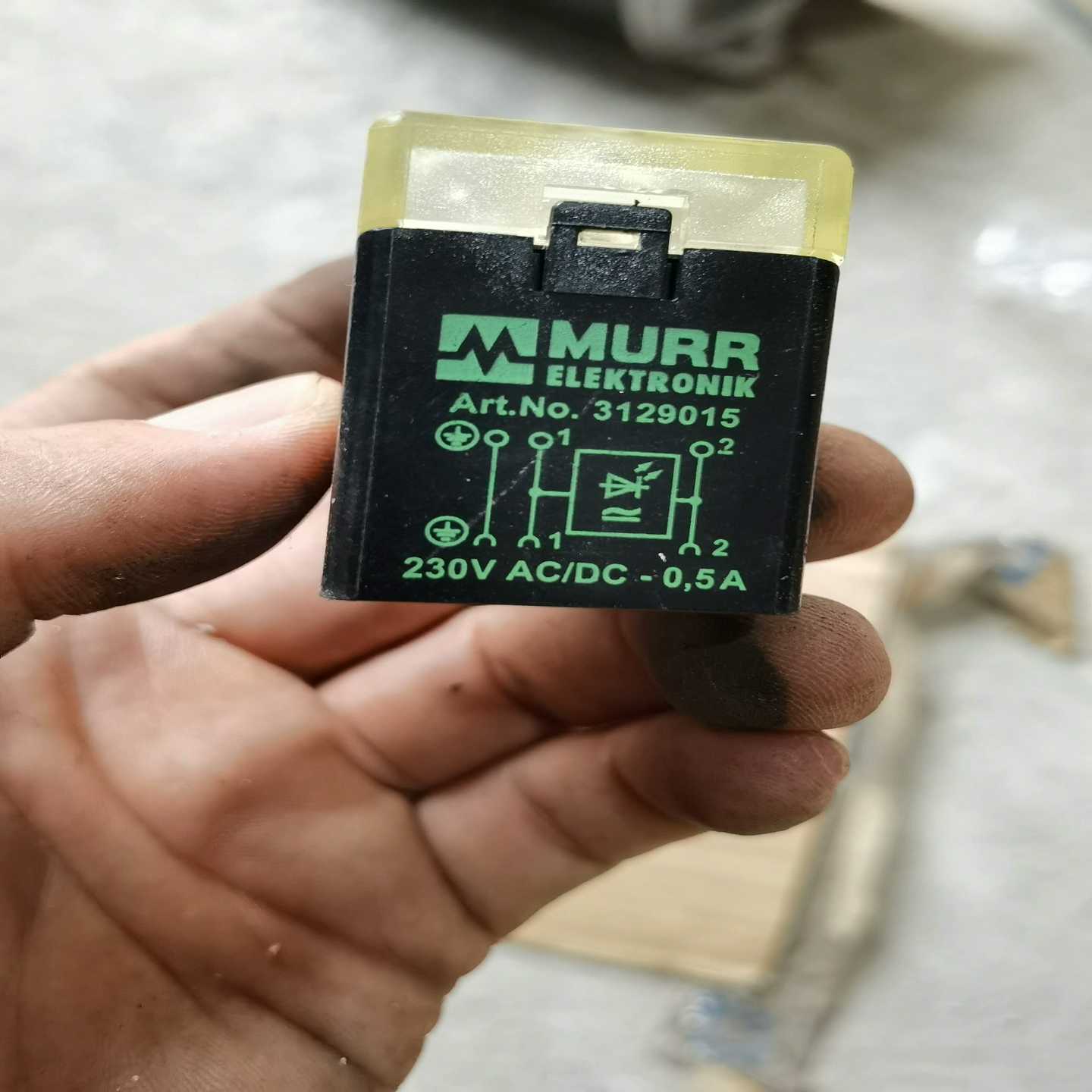 (议价)MURR穆尔 型号 3129015电磁阀插头 .23