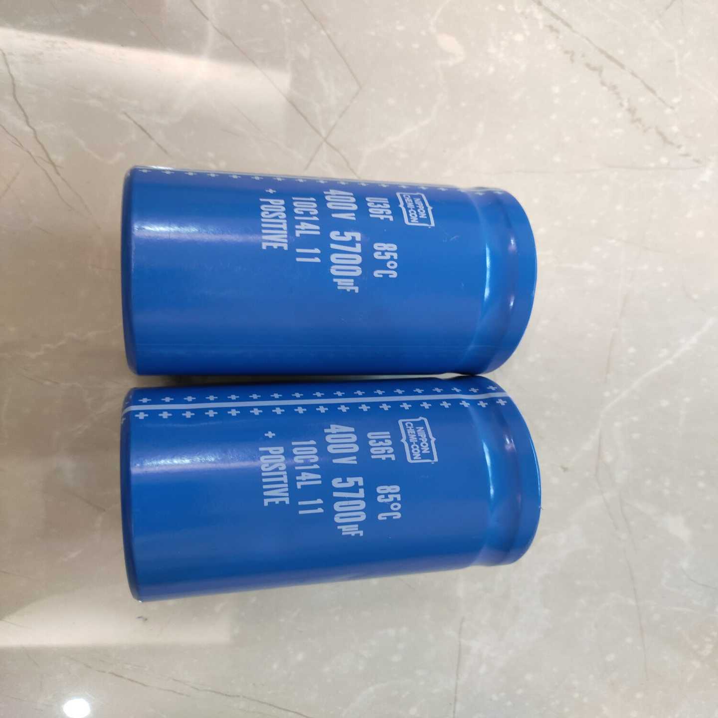 nippon电容400V，5700uF，变频器用电容2只。询价