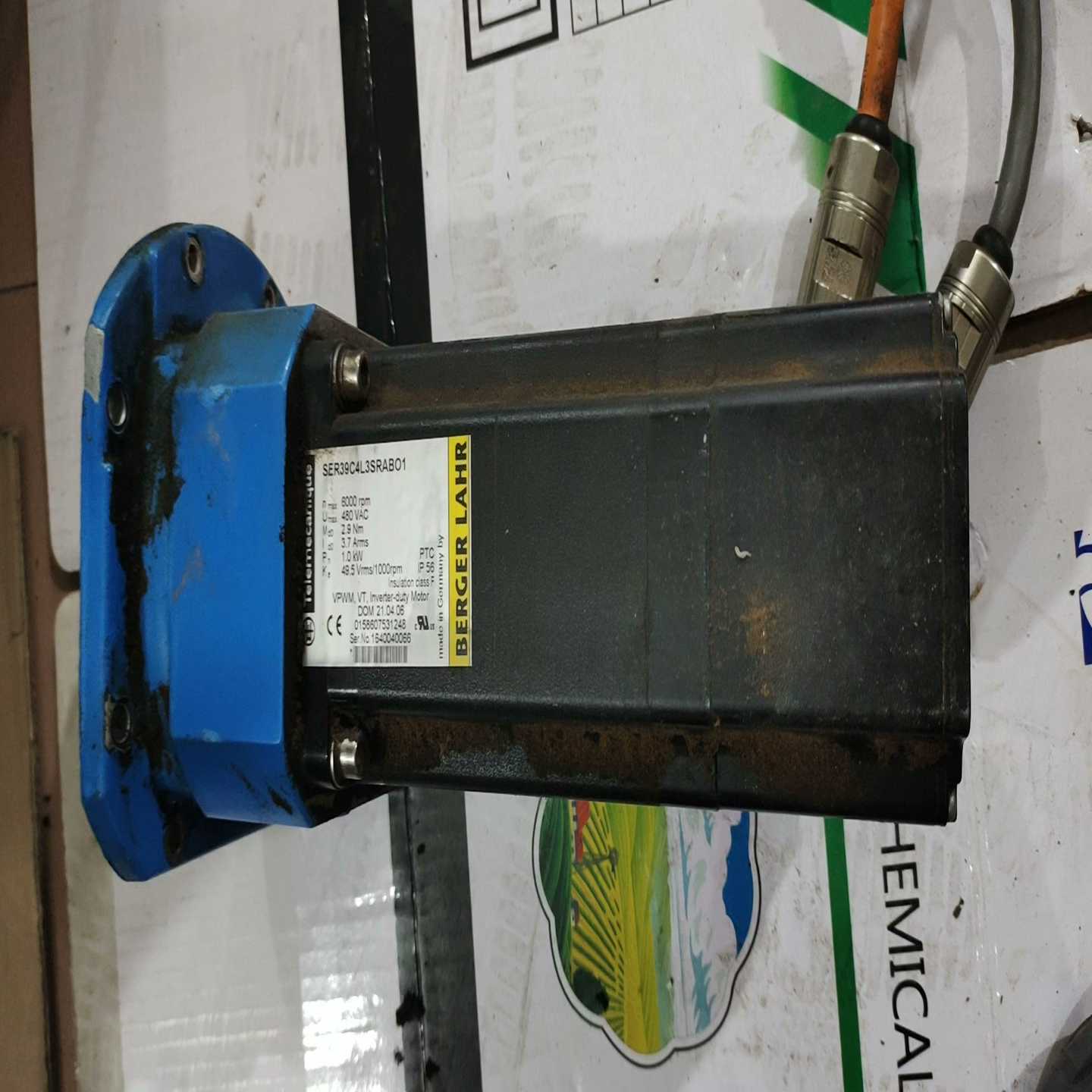 询价~德国BERGER LAHR 百格拉 电机SER39C4L3S