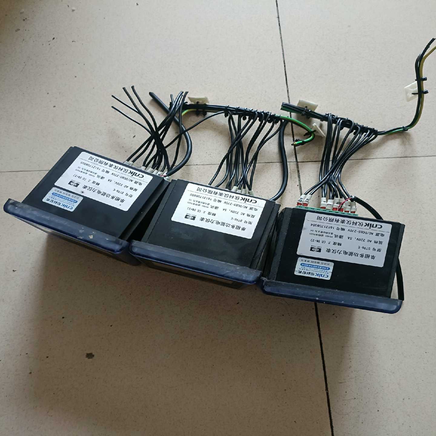 【请询价】拆机CNIK多功能电力仪表 三个实物拍摄需要的详