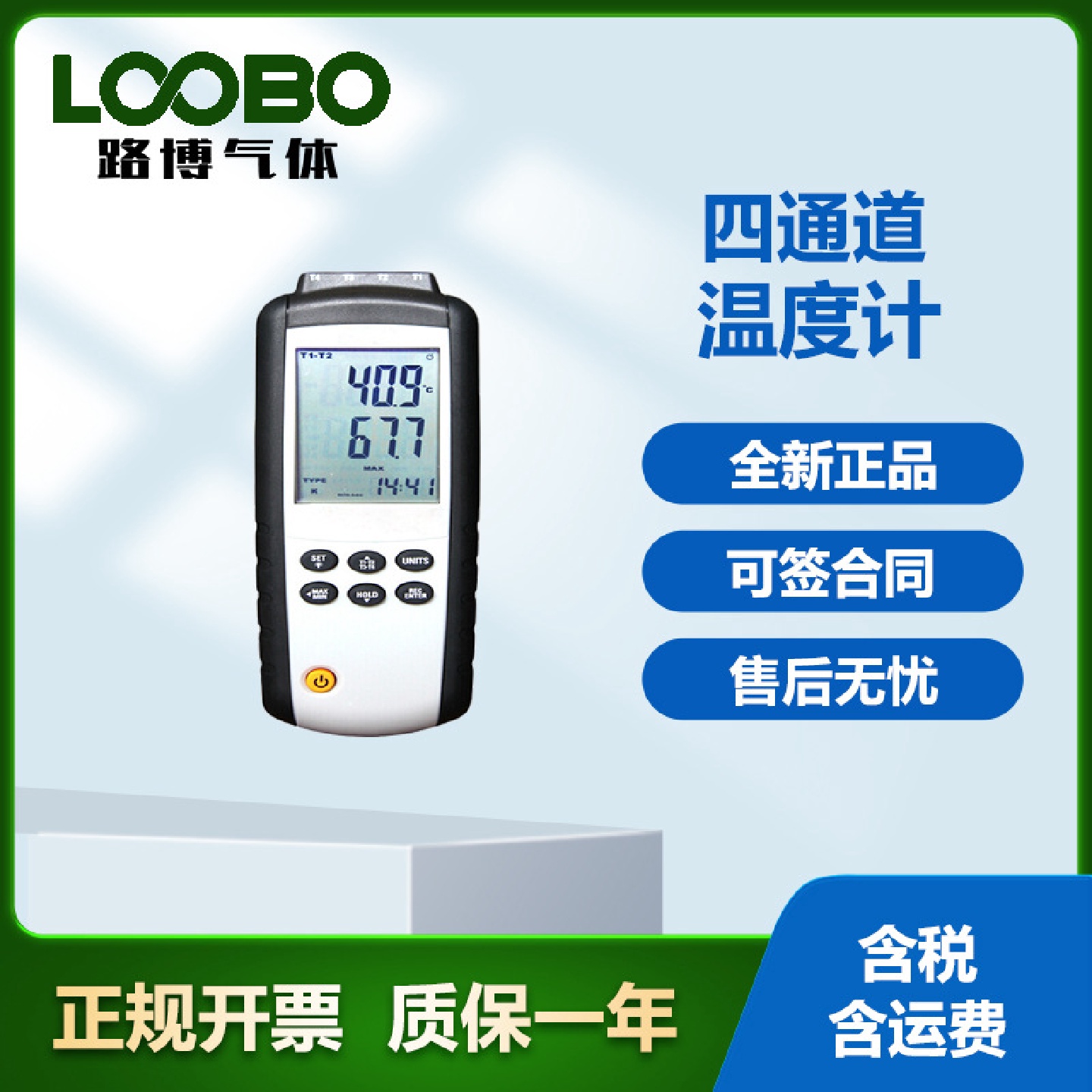 DT-3891G多路温度巡检仪四通道热电偶温度计炉温测量记录仪