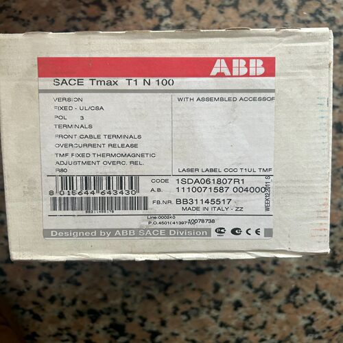 询价~ABB断路器SACE-Tmax  T1N100-80A