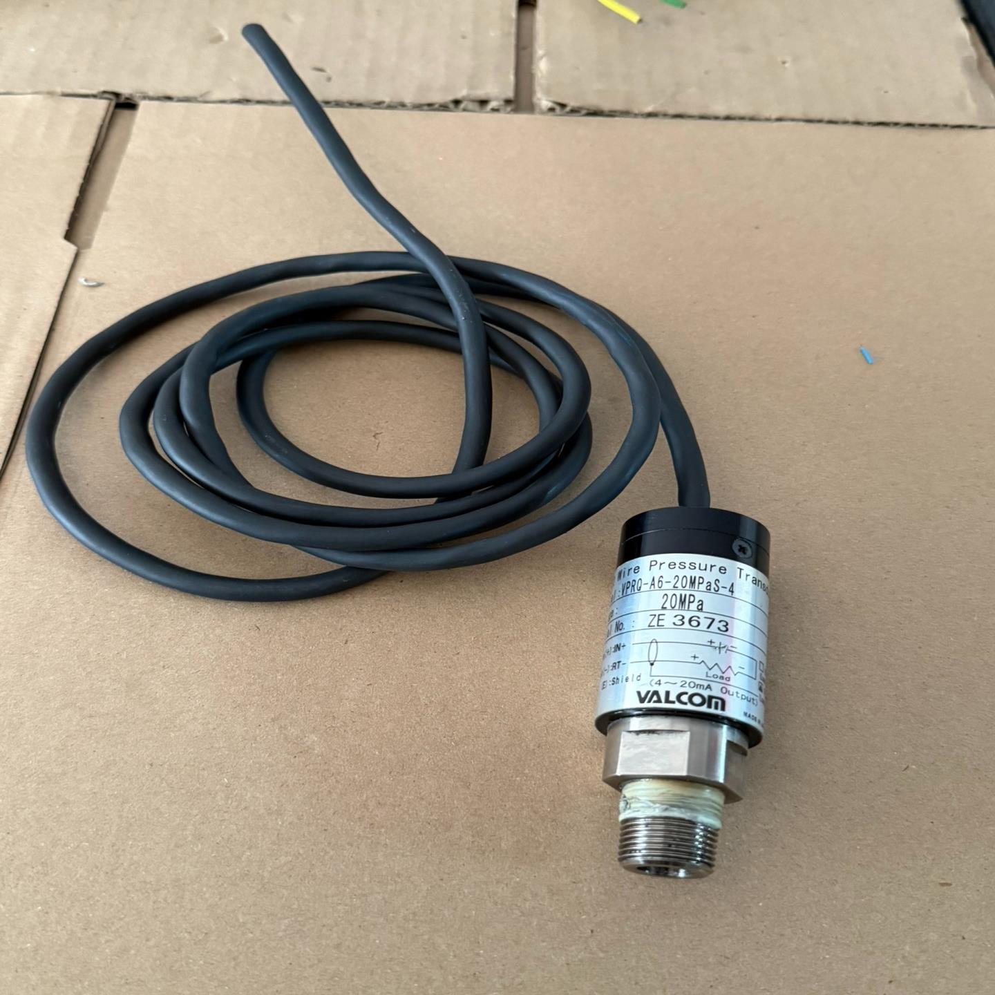 日本VALCOM沃康VPRO-A6-20MPaS-4压力感测--议价商品