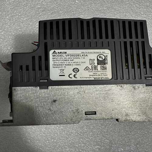 台达变频器2.2KW 台达 VFD022EL43A 三相38~询价