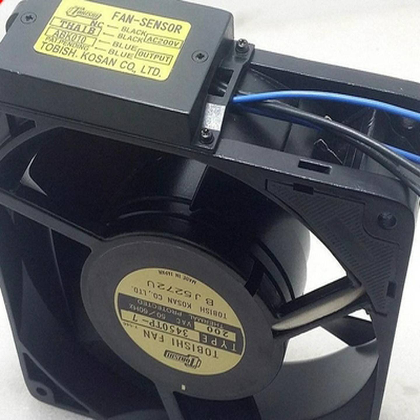 议价-原N装TOBISHI3450TP-7200V12.7cm全金属散热风扇带