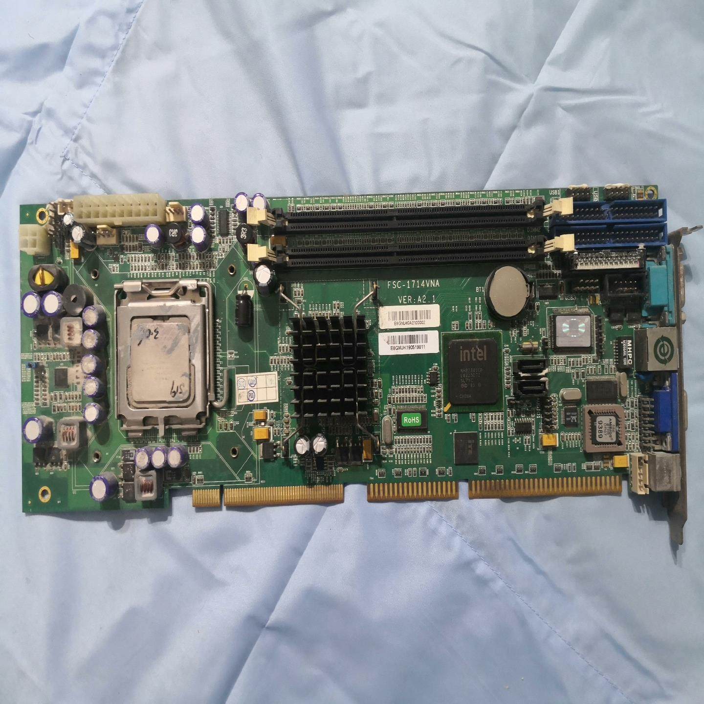 询价~研祥工控机主板 FSC-1714VNA  VER：A2 带C