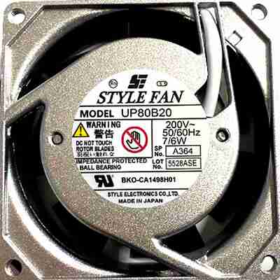 议价-UP80B20200VAC7/D6WUP80B22原装日本STYLEFAN8025铝框交
