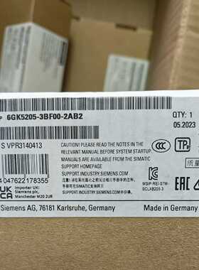 6GK5205-3BF00-2AB2未开封询价