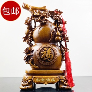 饰品 包邮 葫芦摆件招财纳福福禄家居客厅电视柜摆设风水玄关店铺装