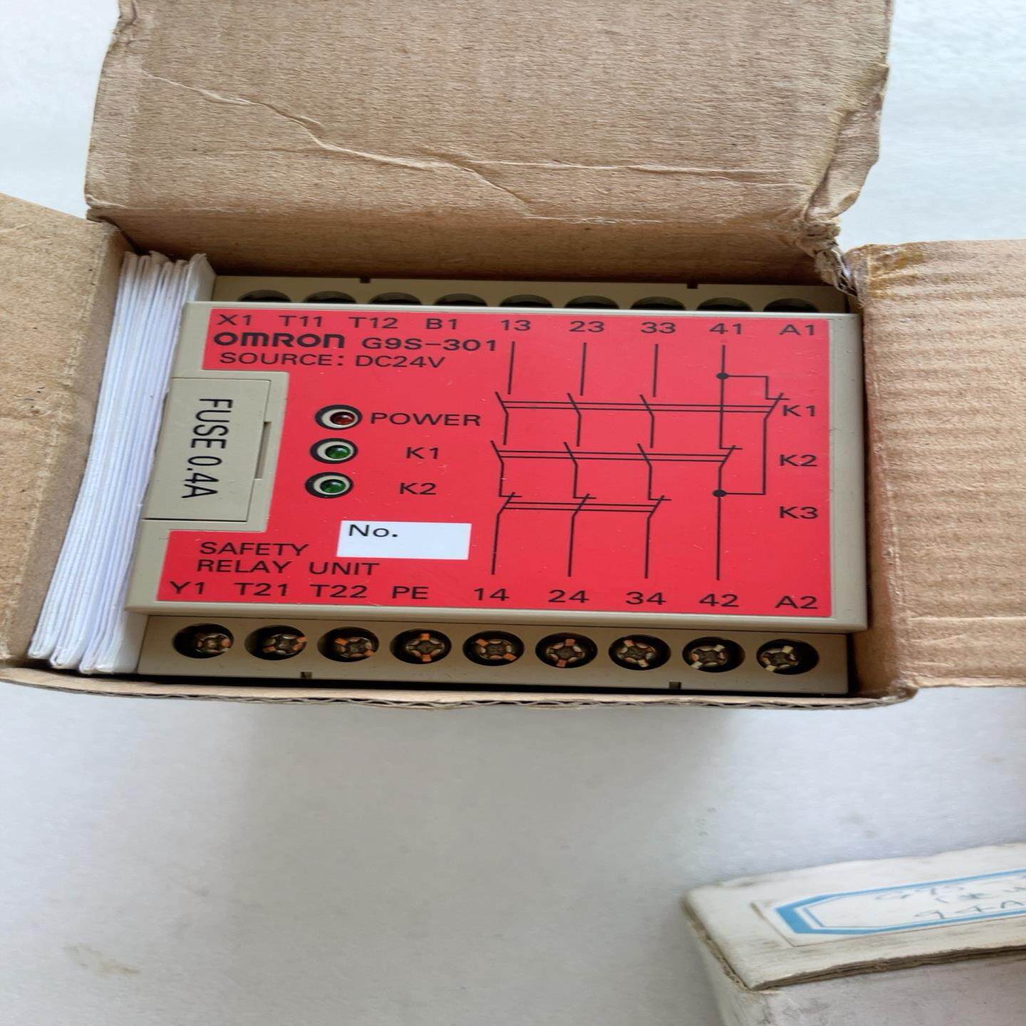 询价~安全继电器G9S-301 DC24V，余货