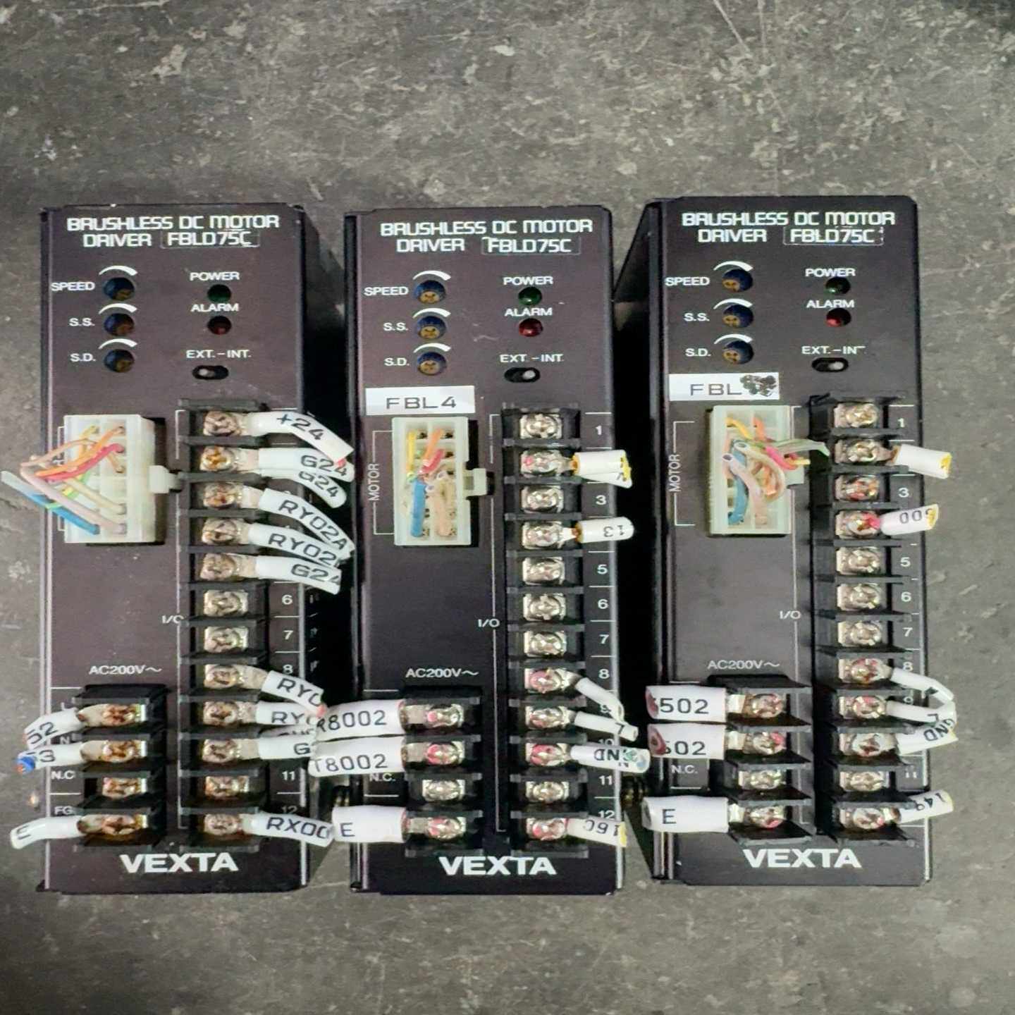 咨询-VEXTA无刷直流电机驱动器FBLD75C，型号FBLD75