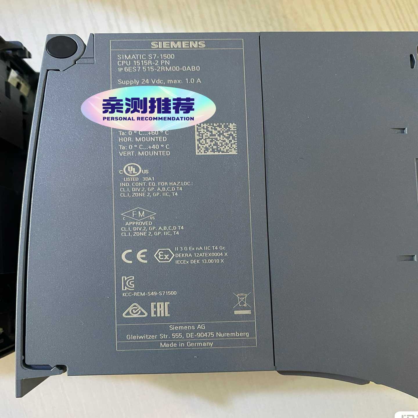 询价~6ES7515-2RM00-0AB0、议价带包装附件齐