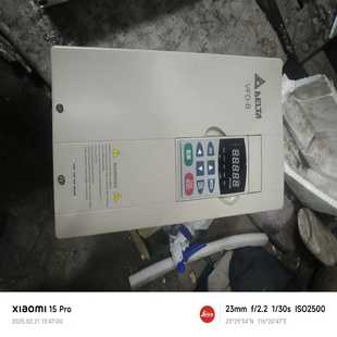2.9成新 VFD075B23A 功能无修 台达变频器 咨询