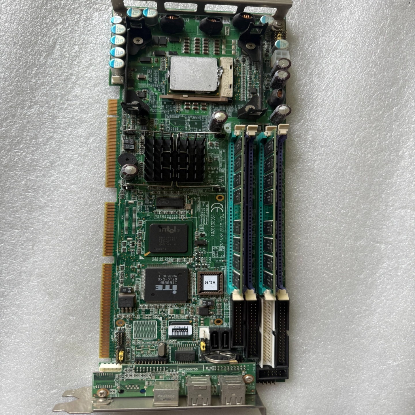 议价~研华 PCA-6187VE 工控主板