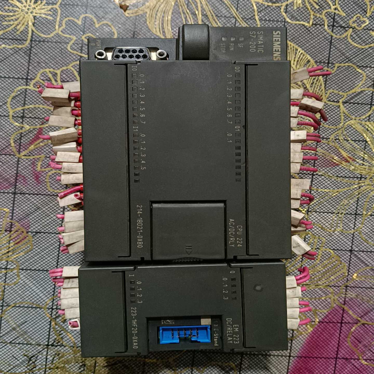 拆机西门子214-1BD21-0XB0PLC成色如图，图片为~议价
