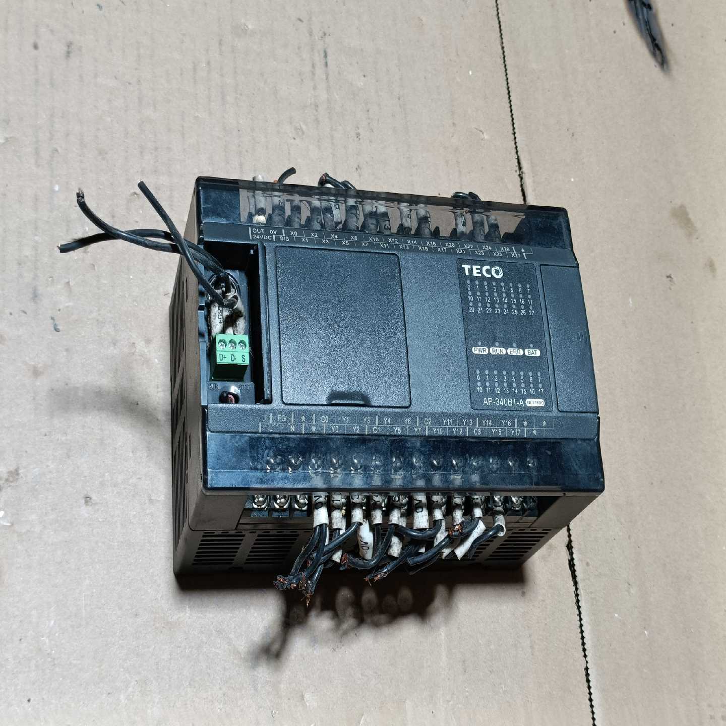 东元plcAP-340BT-AM图片实物拍摄，拆机包好，--议价商品