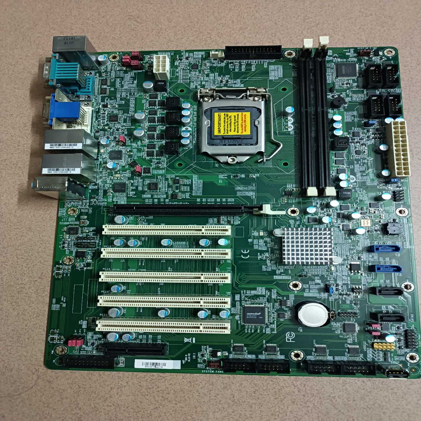 询价台湾DFI工控机设备主板HD632-H81C双网卡1150