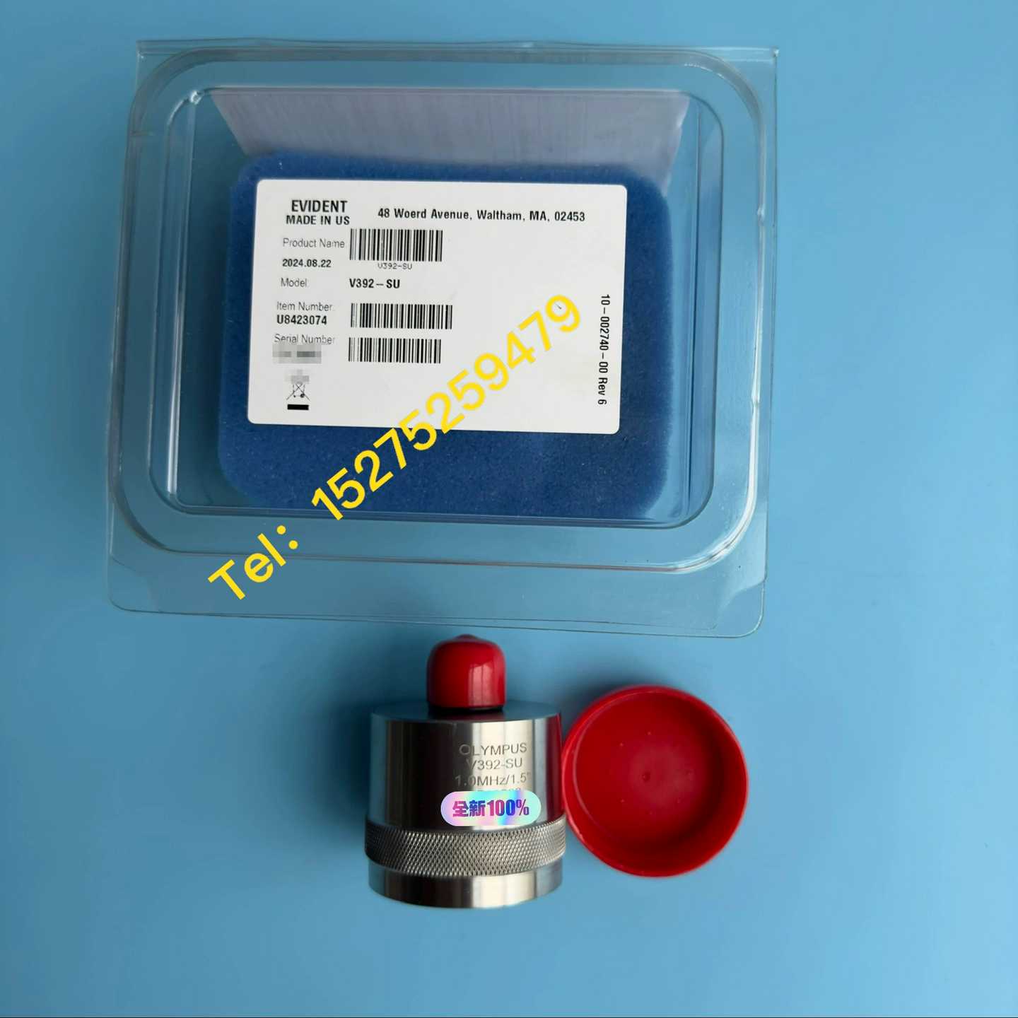 EVIDENT奥林巴斯V392-SU超声波水浸探头~询价