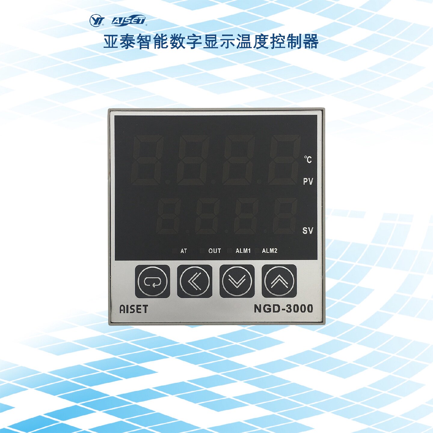 亚泰NGD-3412智能数字显示温度控制器电炸锅计温仪温控开关工厂