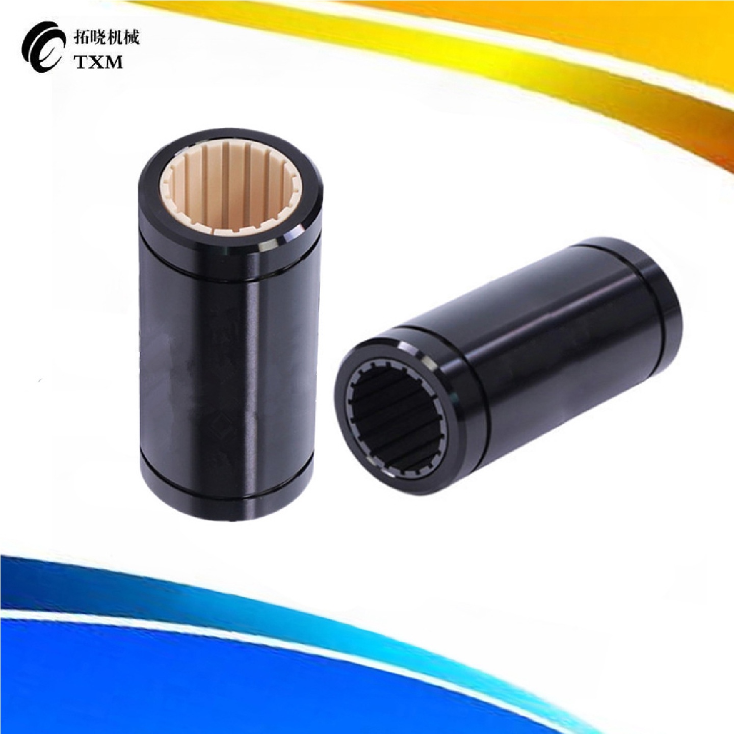 工程塑料直线轴承滑动轴套J-LM25LRJUM-02L-25同款LIN-02RL-25