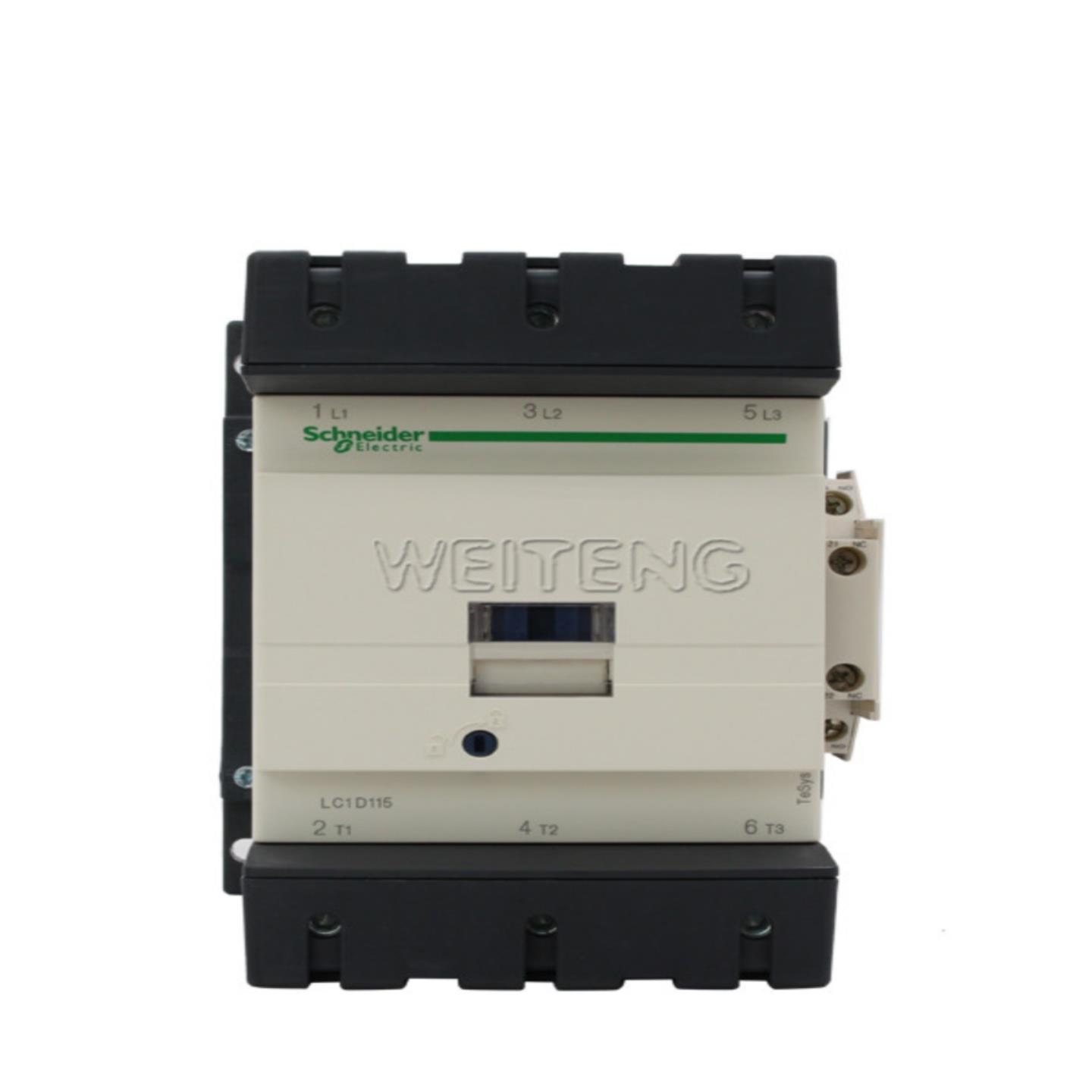 隆兴9年老店 施耐德LC1D115 D7接触器42V铁路LA9D115603常闭直*