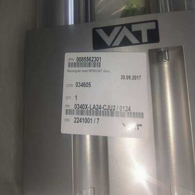 全新VAT阀门 MONOVAT direct，型号0340X~议价