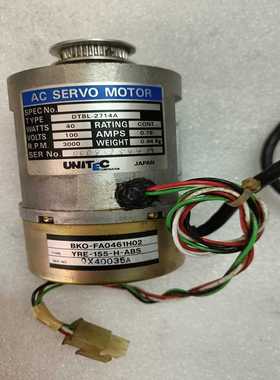 日本UNITEC伺服马达DTBL-2714A，40W--议价商品