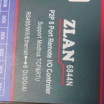 咨询-卓岚ZLAN6844N，数字采集模块8路，远程i0控制器，拆