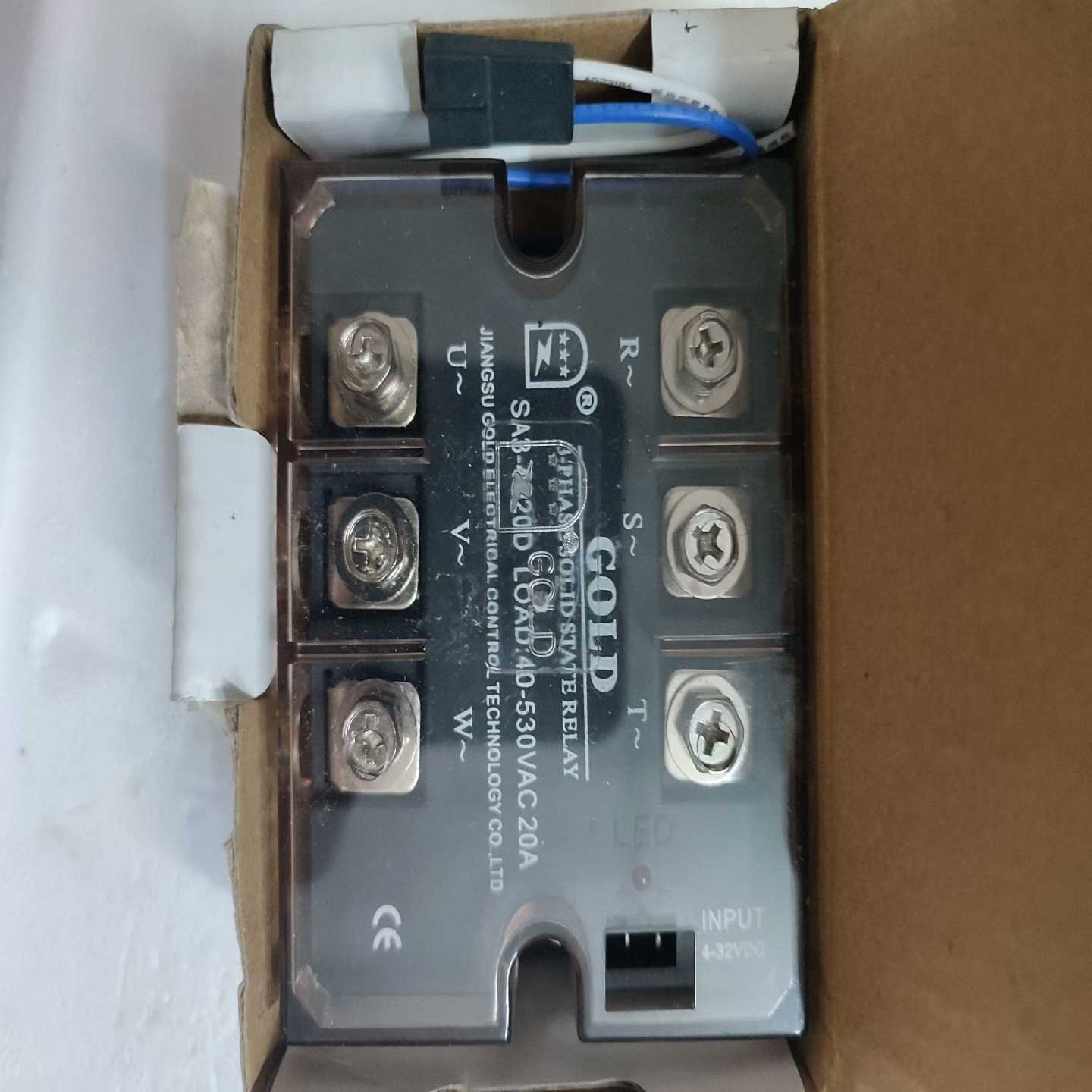 固特GOLD三相固态继电器SA3-4020D直流控交流~询价