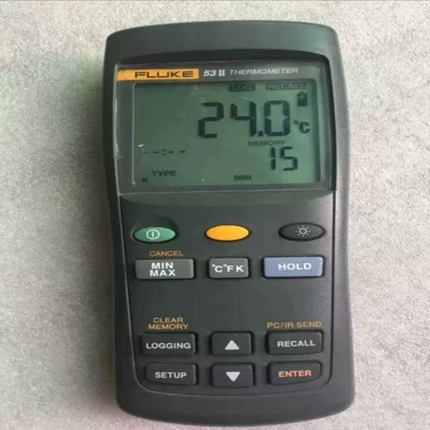 FLUKE福禄克F51Ⅱ接触式测温仪53-2手持式温度表~询价