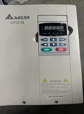 台达变频器VFD075B23A，实物图，7.5KW/220V~询价