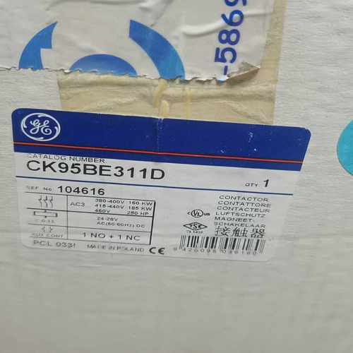 通用电气GE交直流接触器CK95BE311D24Vac询价